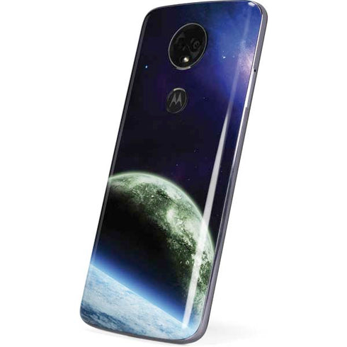 Bird-Shaped Nebula Moto E5 Plus Skin
