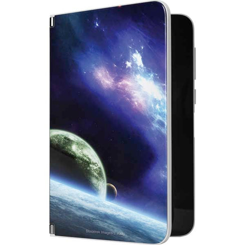 Bird-Shaped Nebula Surface Duo Skin