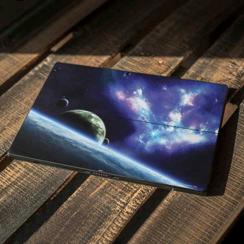 Bird-Shaped Nebula Surface Pro 7 Skin