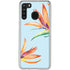 Birds of Paradise Summer Galaxy A21 Clear Case