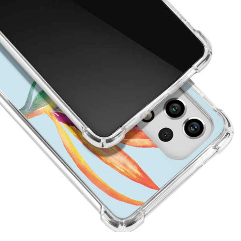 Birds of Paradise Summer Galaxy A53 5G Clear Case