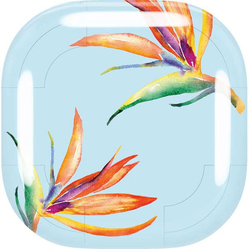 Birds of Paradise Summer Galaxy Buds Live Skin