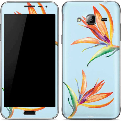 Birds of Paradise Summer Galaxy J3 Skin