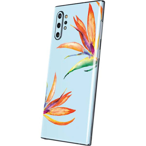 Birds of Paradise Summer Galaxy Note 10 Plus Skin