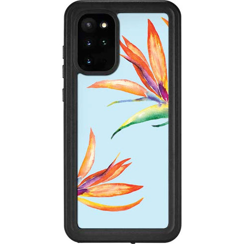 Birds of Paradise Summer Galaxy S20 Plus Waterproof Case