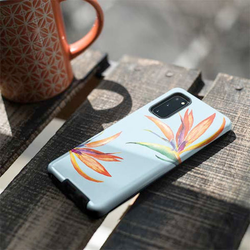 Birds of Paradise Summer Galaxy S20 Pro Case