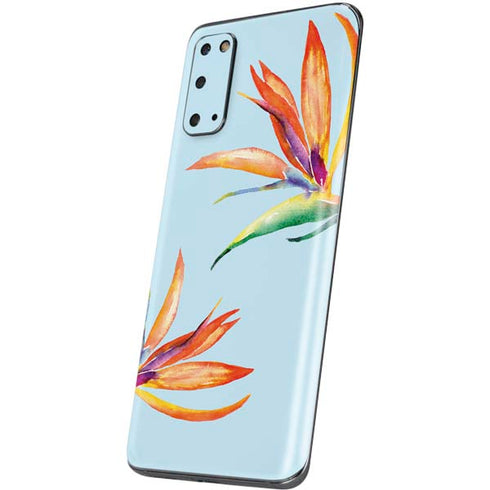 Birds of Paradise Summer Galaxy S20 Skin