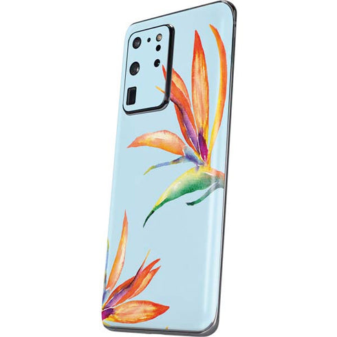 Birds of Paradise Summer Galaxy S20 Ultra 5G Skin