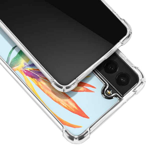 Birds of Paradise Summer Galaxy S21 Plus 5G Clear Case