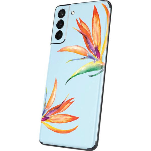 Birds of Paradise Summer Galaxy S21 Plus 5G Skin