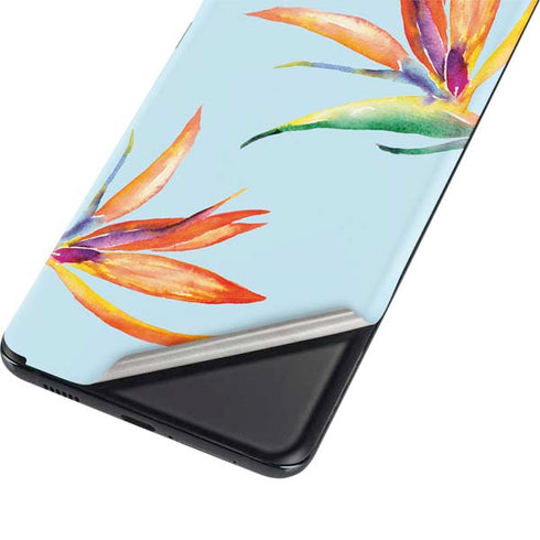 Birds of Paradise Summer Galaxy S21 Plus 5G Skin
