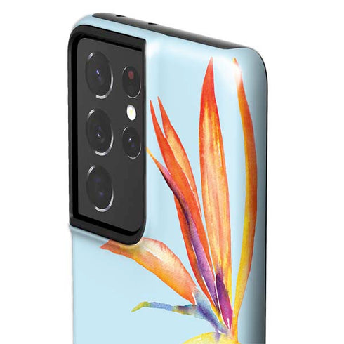 Birds of Paradise Summer Galaxy S21 Ultra 5G Pro Case