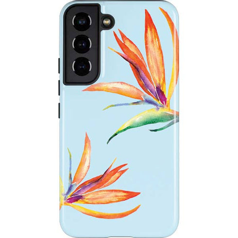 Birds of Paradise Summer Galaxy S22 Pro Case