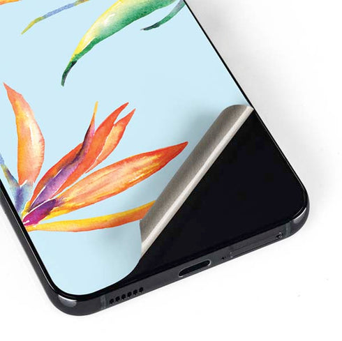 Birds of Paradise Summer Galaxy S22 Skin