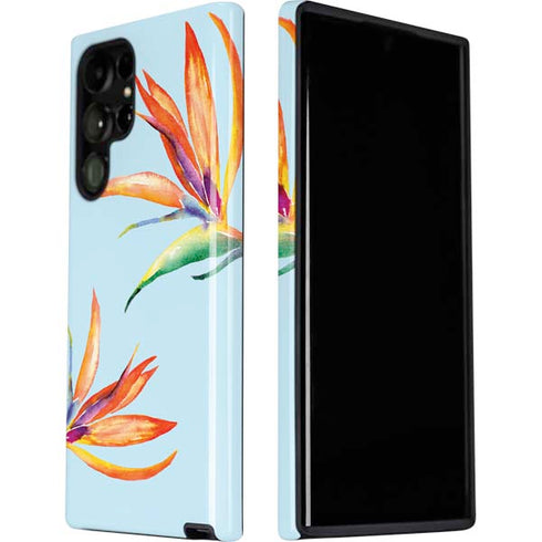 Birds of Paradise Summer Galaxy S22 Ultra Pro Case