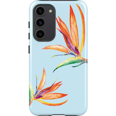 Birds of Paradise Summer Galaxy S23 Plus Pro Case