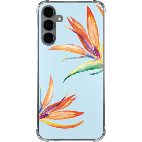 Birds of Paradise Summer Galaxy S24 Plus Clear Case
