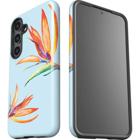 Birds of Paradise Summer Galaxy S24 Plus Impact Case