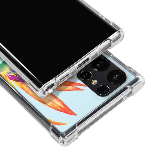 Birds of Paradise Summer Galaxy S24 Ultra Clear Case