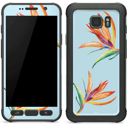 Birds of Paradise Summer Galaxy S7 Active Skin