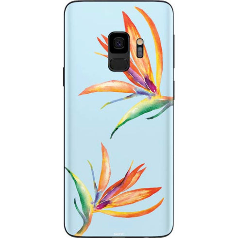 Birds of Paradise Summer Galaxy S9 Skin