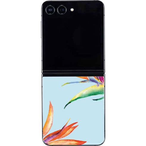 Birds of Paradise Summer Galaxy Z Flip5 5G Skin