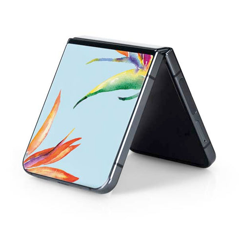 Birds of Paradise Summer Galaxy Z Flip5 5G Skin
