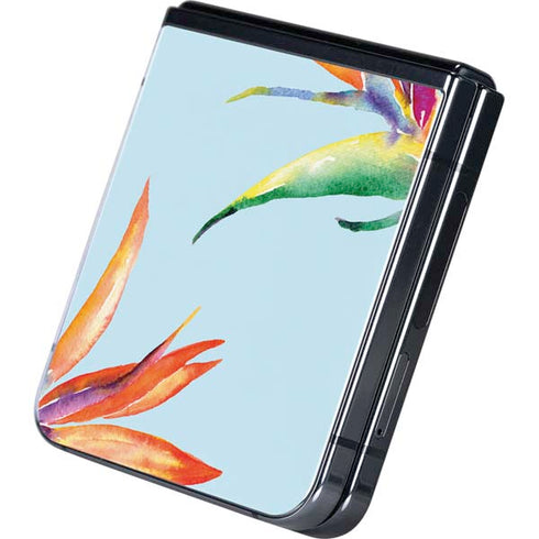 Birds of Paradise Summer Galaxy Z Flip5 5G Skin
