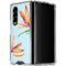 Birds of Paradise Summer Galaxy Z Fold4 5G Clear Case