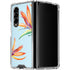 Birds of Paradise Summer Galaxy Z Fold4 5G Clear Case