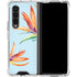Birds of Paradise Summer Galaxy Z Fold4 5G Clear Case