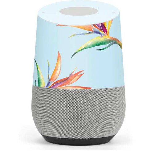 Birds of Paradise Summer Google Home Skin