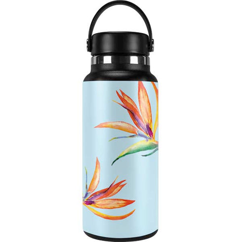 Birds of Paradise Summer Hydro Flask 32oz Wide Mouth Skin