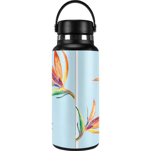 Birds of Paradise Summer Hydro Flask 32oz Wide Mouth Skin