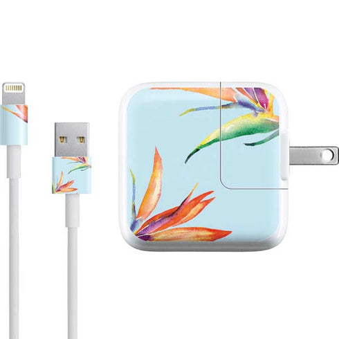Birds of Paradise Summer iPad Charger (10W USB) Skin