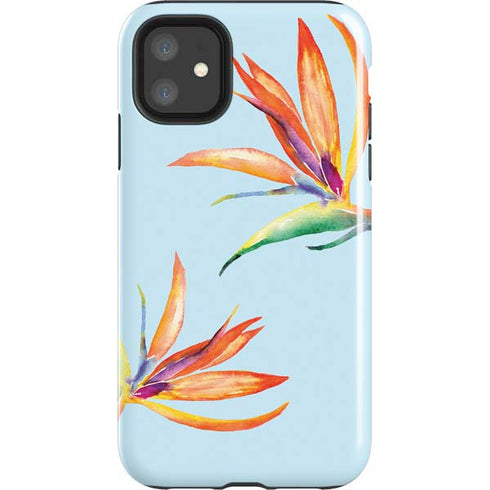 Birds of Paradise Summer iPhone 11 Impact Case