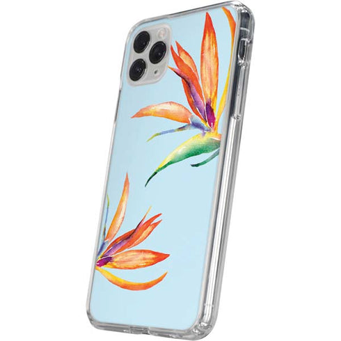 Birds of Paradise Summer iPhone 11 Pro Clear Case