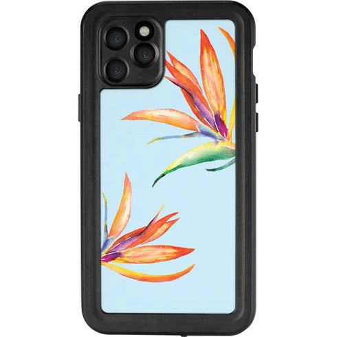 Birds of Paradise Summer iPhone 11 Pro Waterproof Case