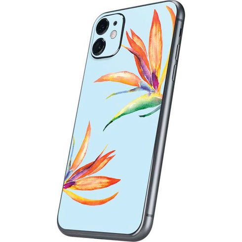 Birds of Paradise Summer iPhone 11 Skin