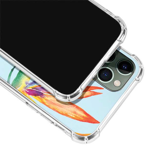 Birds of Paradise Summer iPhone 12 Pro Clear Case
