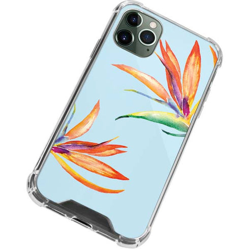 Birds of Paradise Summer iPhone 12 Pro Clear Case