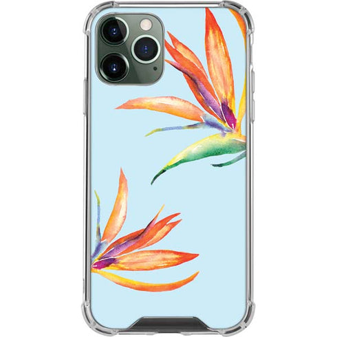 Birds of Paradise Summer iPhone 12 Pro Max Clear Case