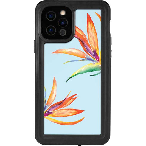 Birds of Paradise Summer iPhone 12 Pro Waterproof Case