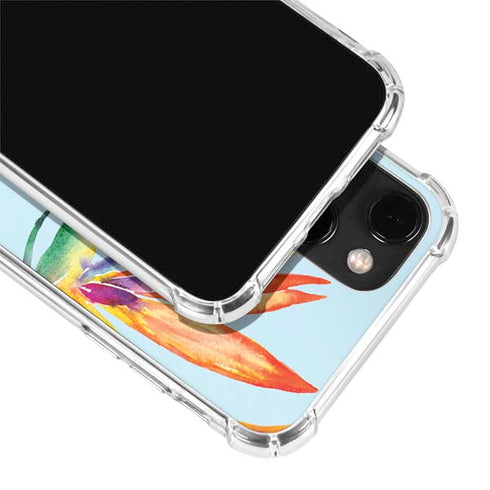 Birds of Paradise Summer iPhone 13 Mini Clear Case