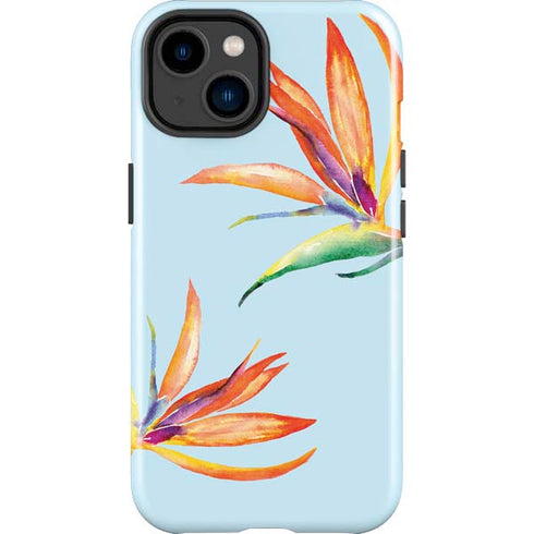 Birds of Paradise Summer iPhone 14 Plus Impact Case