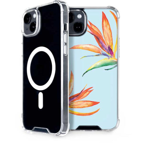 Birds of Paradise Summer iPhone 15 Plus MagSafe Case