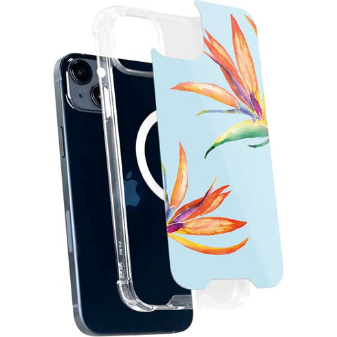 Birds of Paradise Summer iPhone 15 Plus MagSafe Case