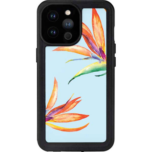 Birds of Paradise Summer iPhone 14 Pro Max Waterproof Case