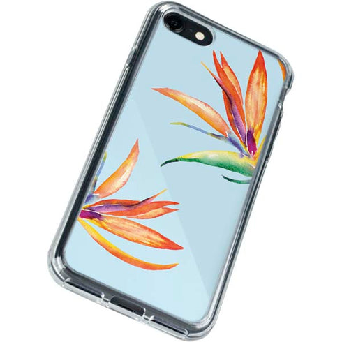 Birds of Paradise Summer iPhone SE (2nd & 3rd Gen) Clear Case