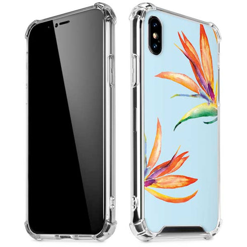 Birds of Paradise Summer iPhone XS Max Clear Case